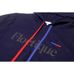 Load image into Gallery viewer, Navy Hoodie x Floétique - Shop The Standard
