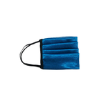 Load image into Gallery viewer, Blue Glossy Satin Mask - Shop The Standard
