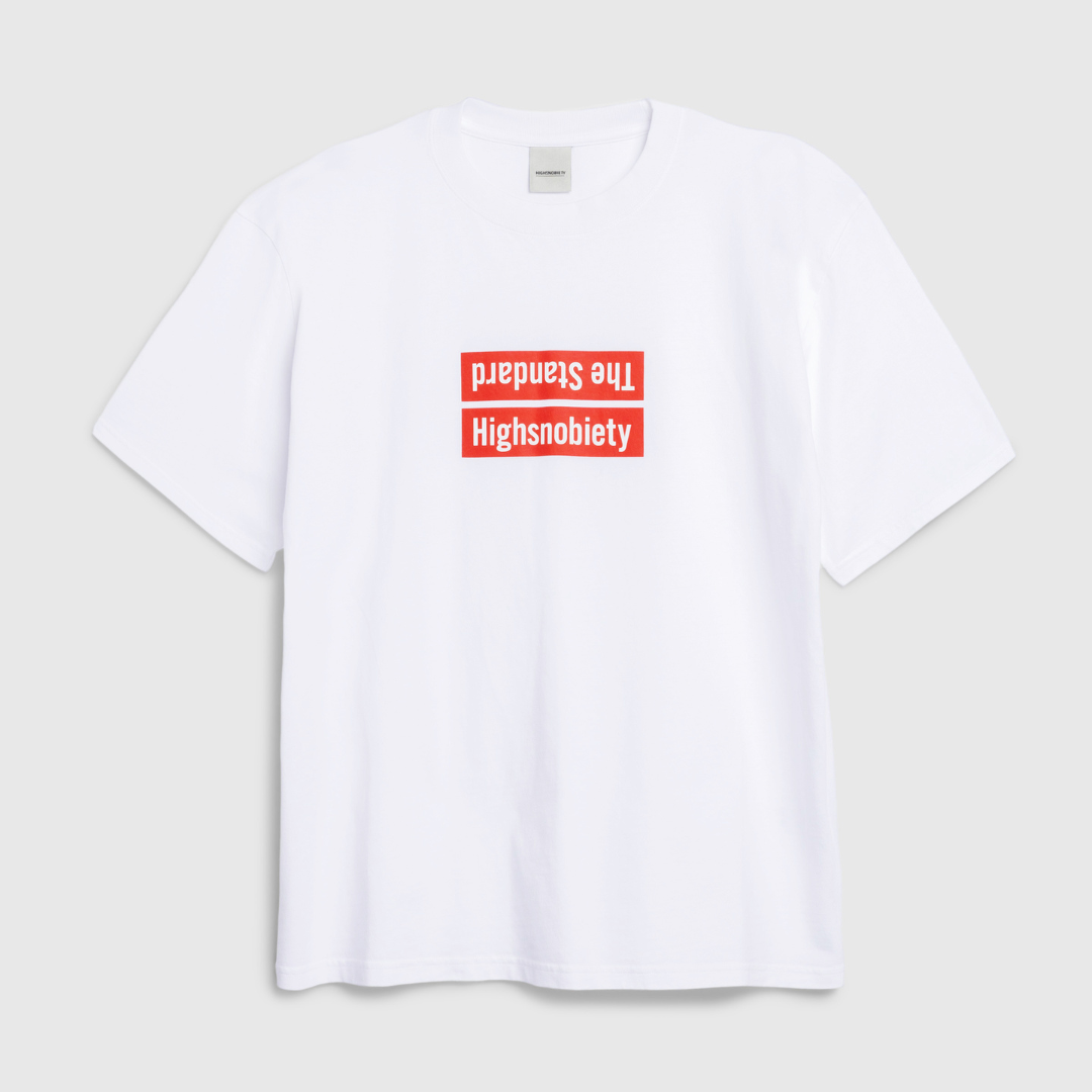 The Standard x Highsnobiety — Short Sleeve Logo Tee Shirt - Shop The Standard