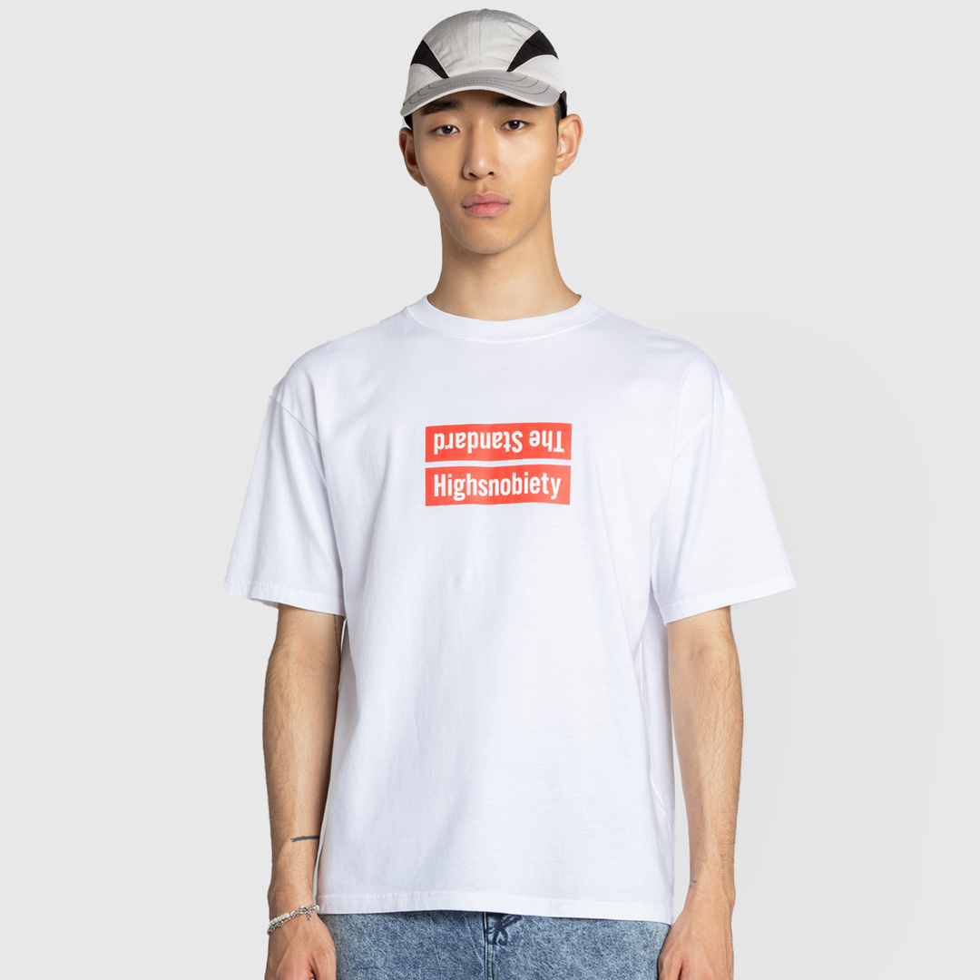 The Standard x Highsnobiety — Short Sleeve Logo Tee Shirt - Shop The Standard