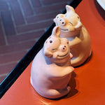 Load image into Gallery viewer, Pig Salt &amp; Pepper Shaker Set - Shop The Standard
