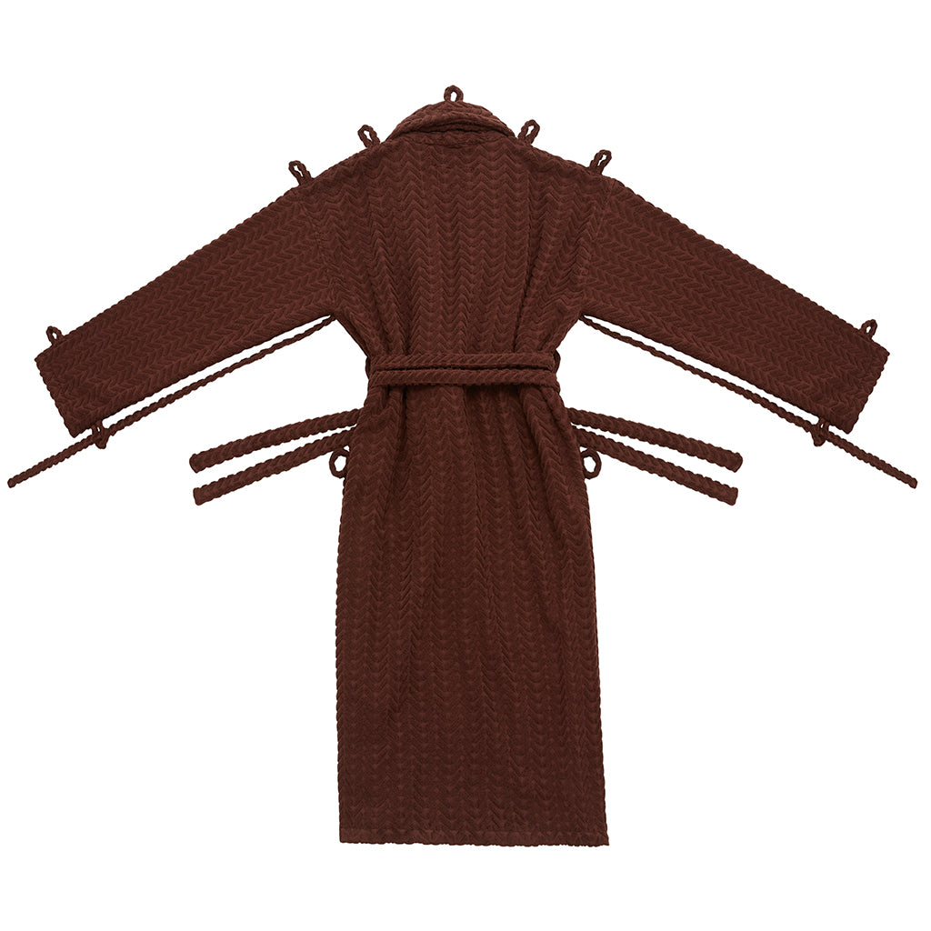 brown of london dressing gown Luxury Designer Bathrobe for Men