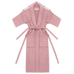 Load image into Gallery viewer, London Robe in Pink Pinstripe - Shop The Standard
