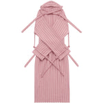 Load image into Gallery viewer, London Robe in Pink Pinstripe - Shop The Standard

