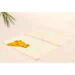 Load image into Gallery viewer, Miami Yellow Striped Beach Towel - Shop The Standard
