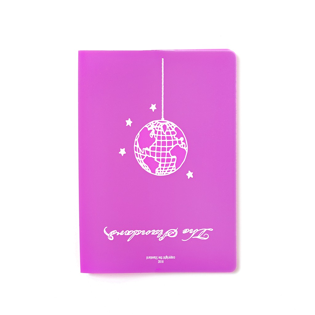 Disco Globe Passport Holder Purple - Shop The Standard