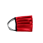 Load image into Gallery viewer, Red Glossy Satin Mask - Shop The Standard
