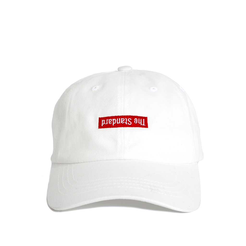 White Logo Hat