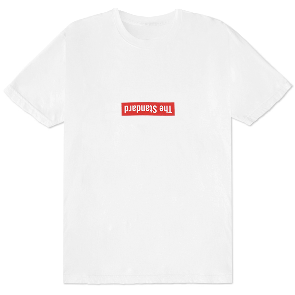 Supreme logo, T-shirt Hoodie Supreme Logo White, T-shirt, label, text,  rectangle png